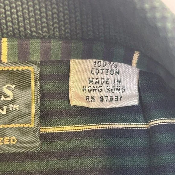 Masters Collection Polo Shirt Mens Large Augusta Golf Shirt Green National Logo - Picture 5 of 12